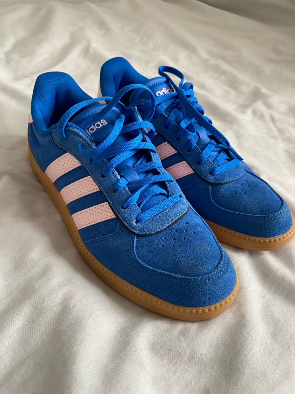 Adidas Breaknet Sleek Jh6901 Royal Blue And Pink Size Women’s 8